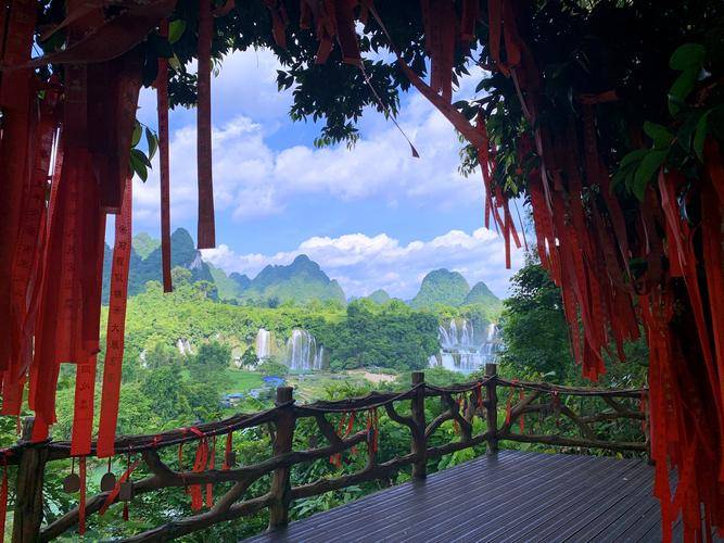 德天瀑布最新探秘，自然美景的治愈之旅