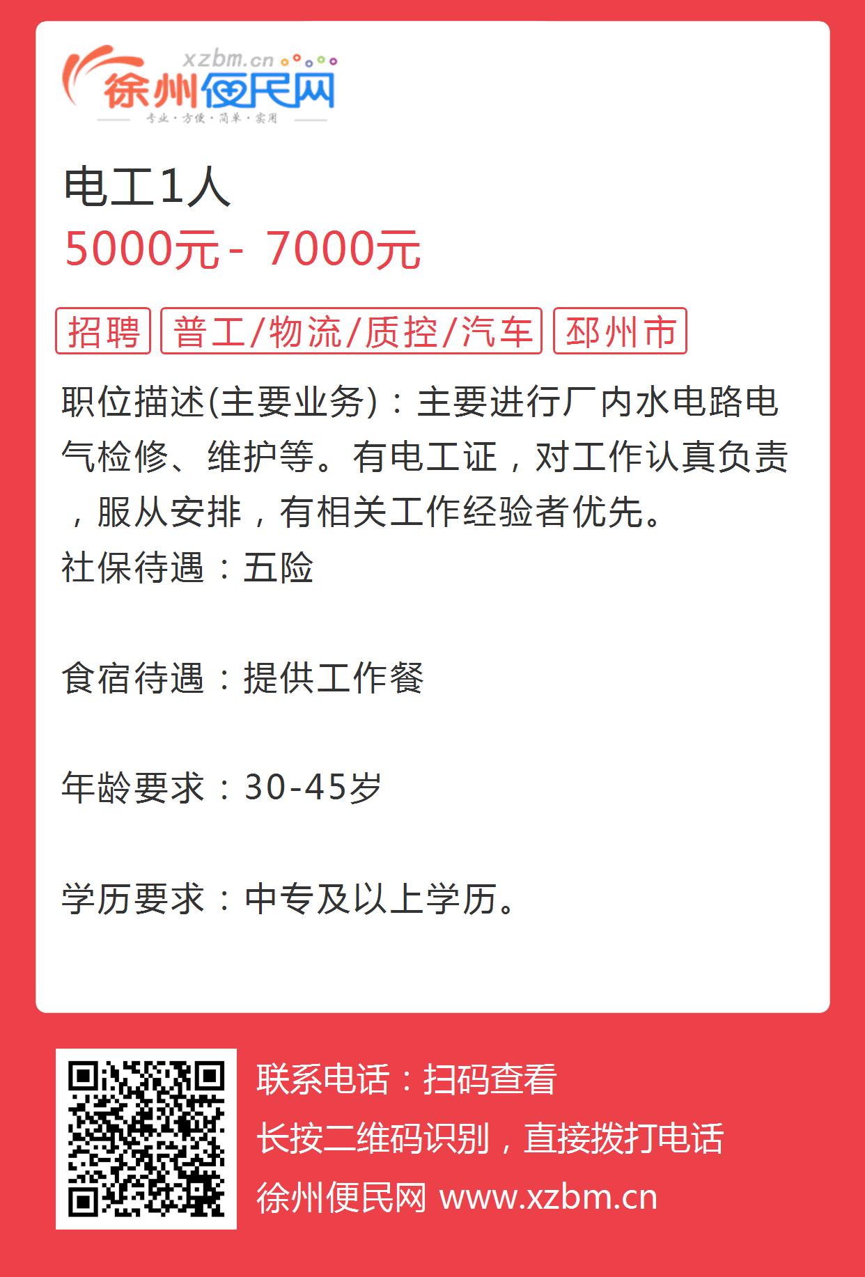 宿迁电工最新招聘，小巷中的宝藏职位揭秘